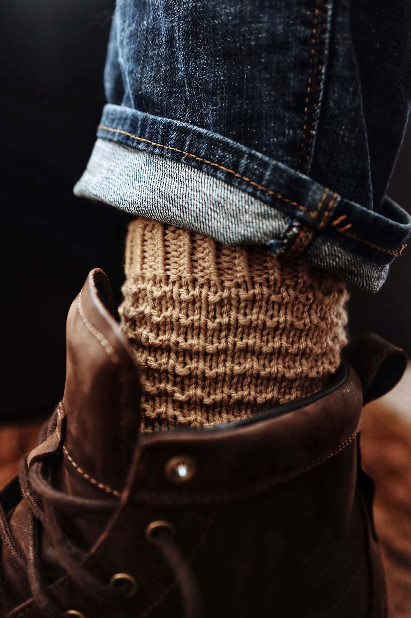 The Kodiak Socks Knitting Pattern