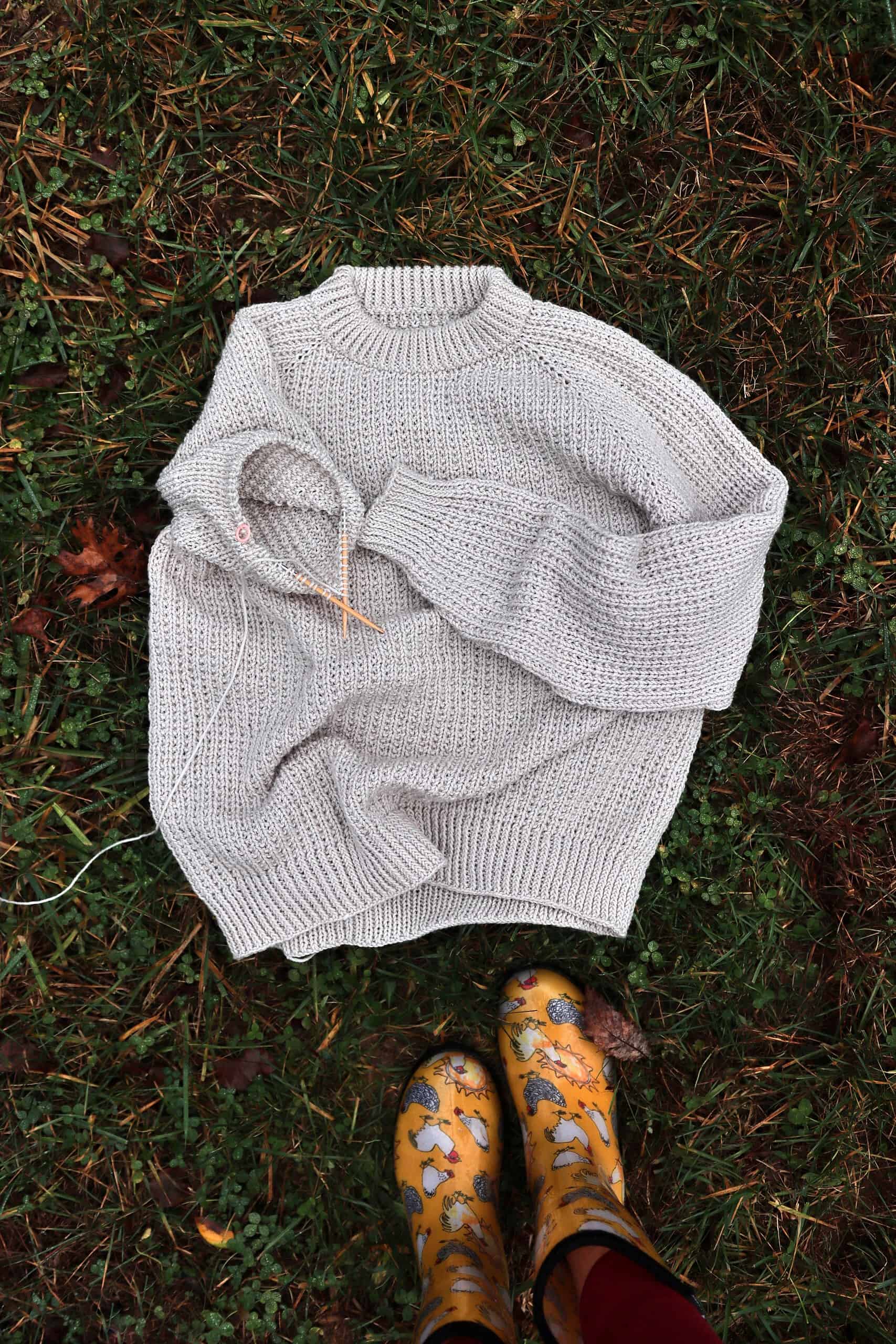 The Hawthorn Sweater (DK) Knitting Pattern