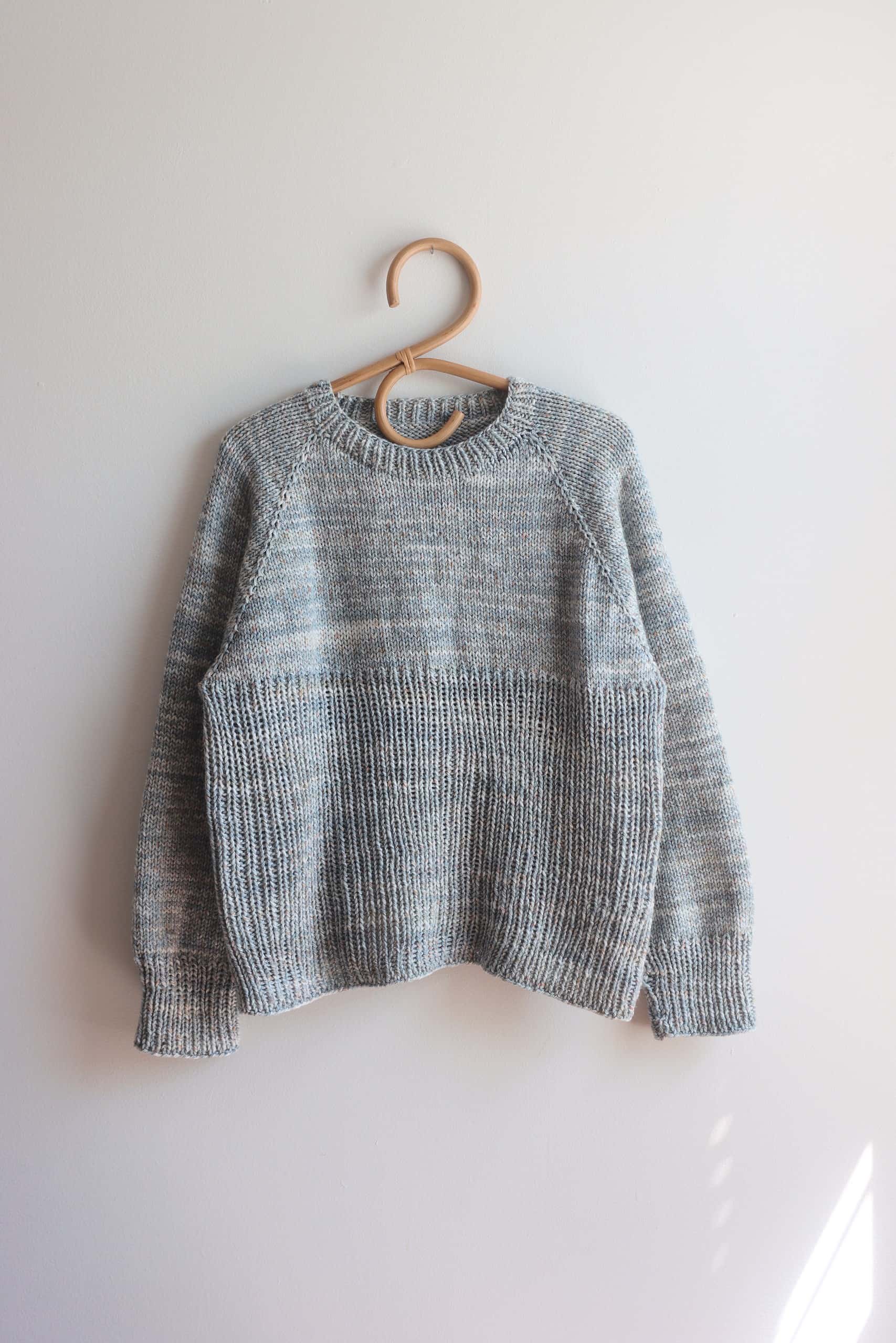 Easy Raglan Pullover Sweater Knitting Pattern, River Sweater, Darling ...