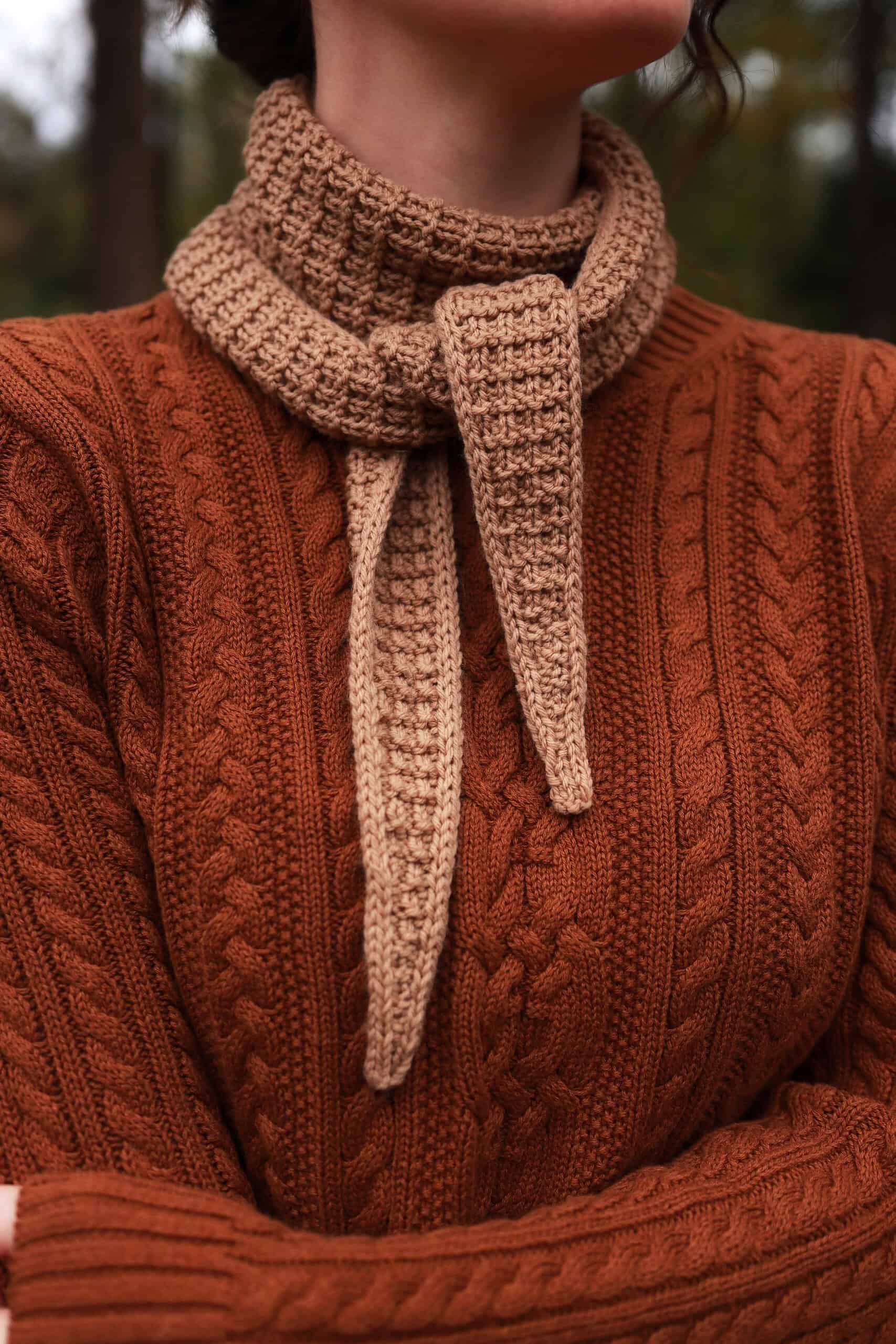 The Villa Scarf Knitting Pattern - Image 9