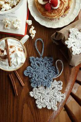 The Flurry Ornament Crochet Pattern