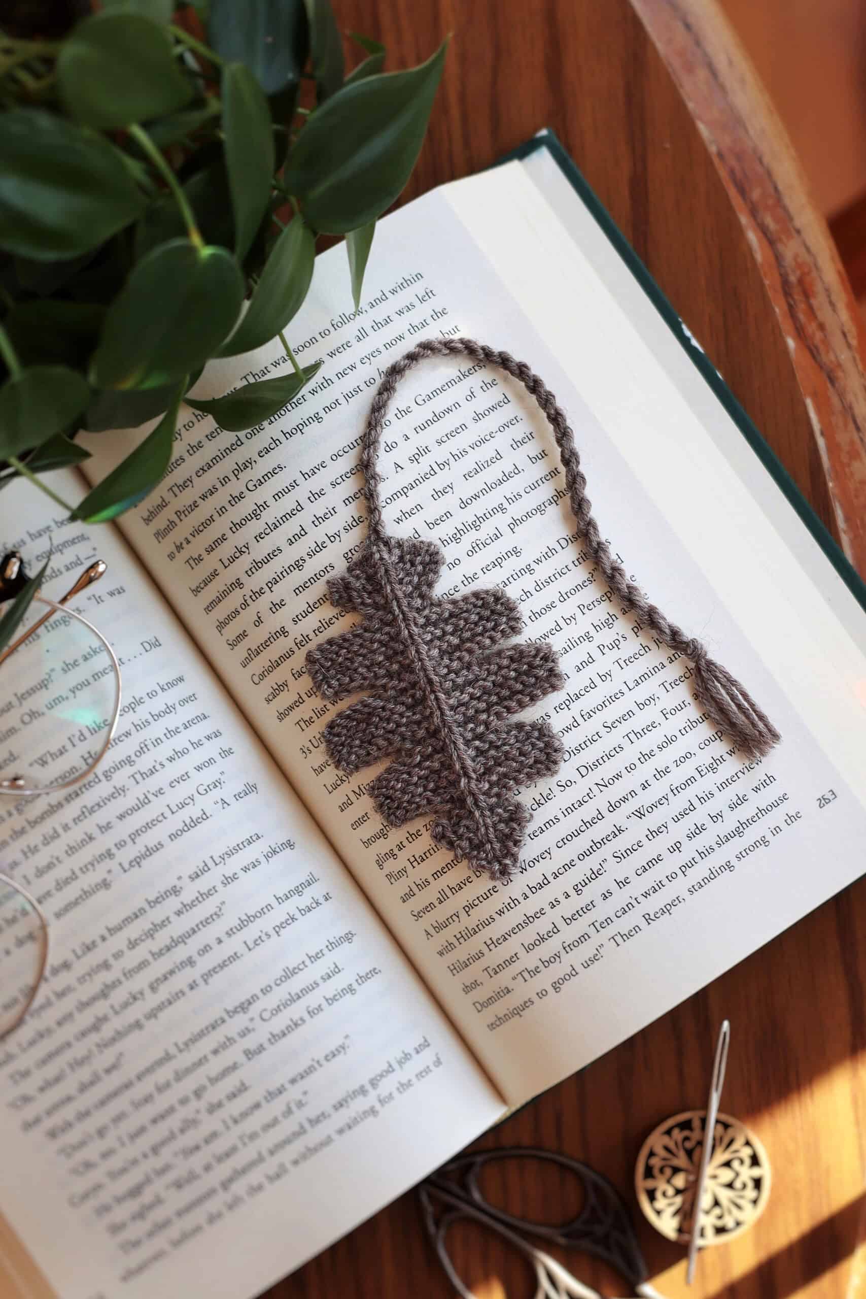 The Oak Bookmark Knitting Pattern - Image 6