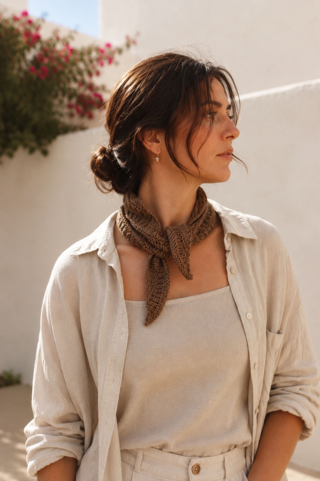 small triangle bandana scarf knitting pattern ember s carf