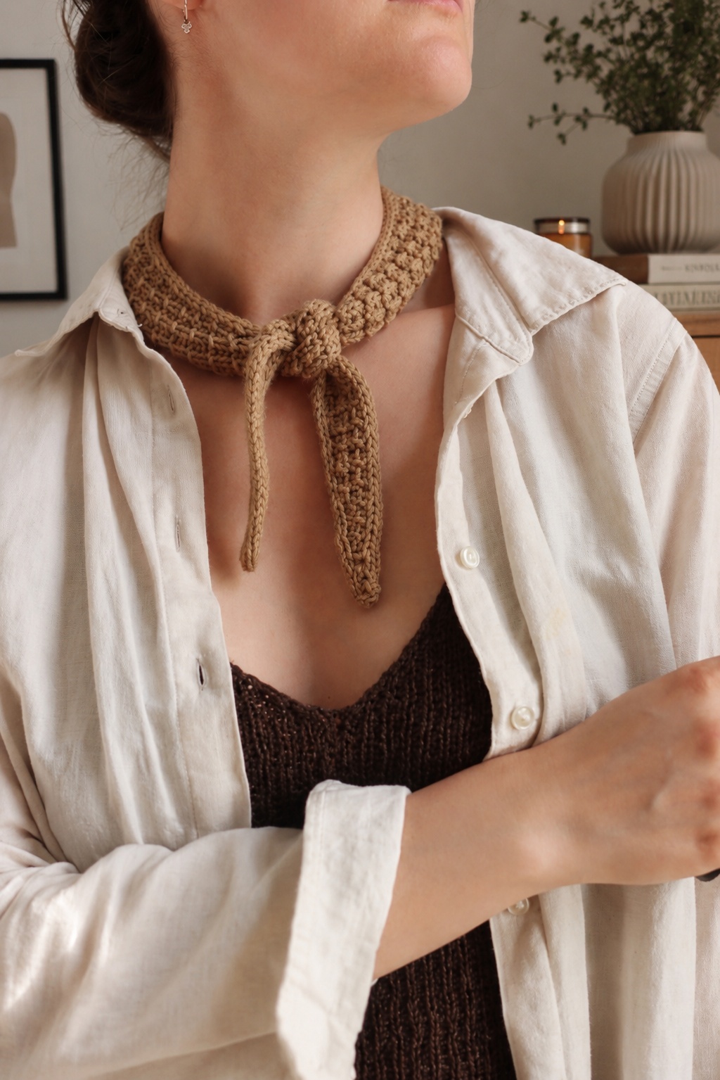 small triangle scarf knitting pattern villa scarf