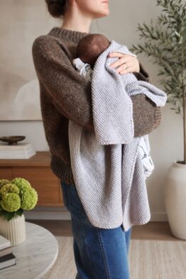 baby blanket knitting pattern nursery receiving blanket darling jadore