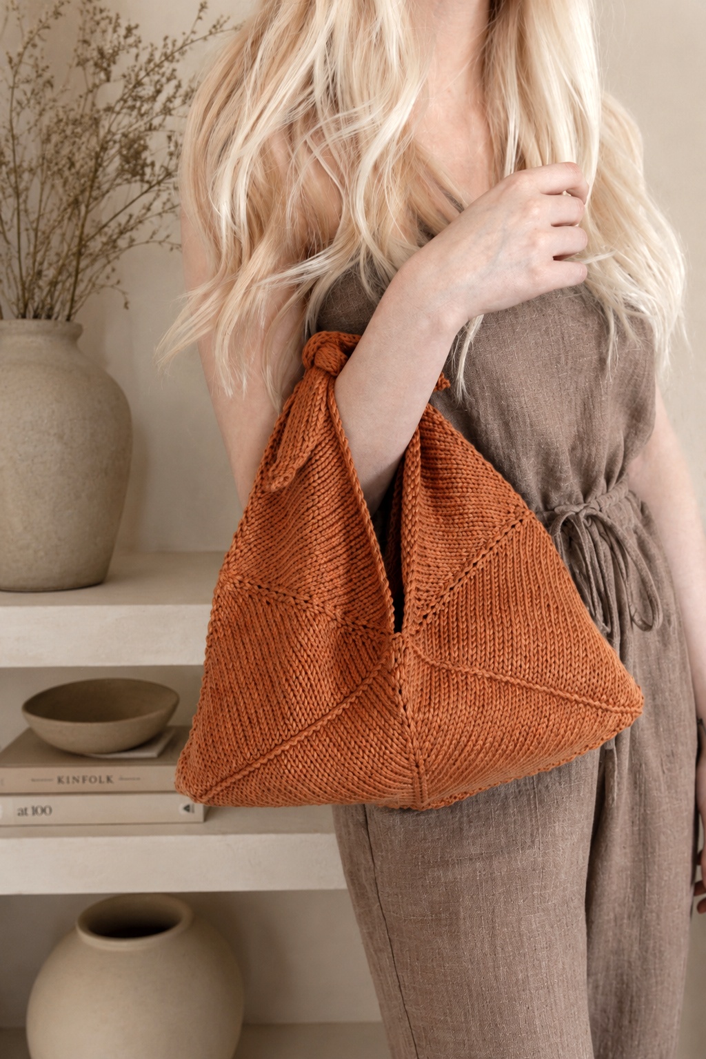 bento bag knitting pattern japanese tote purse handbag knit pattern