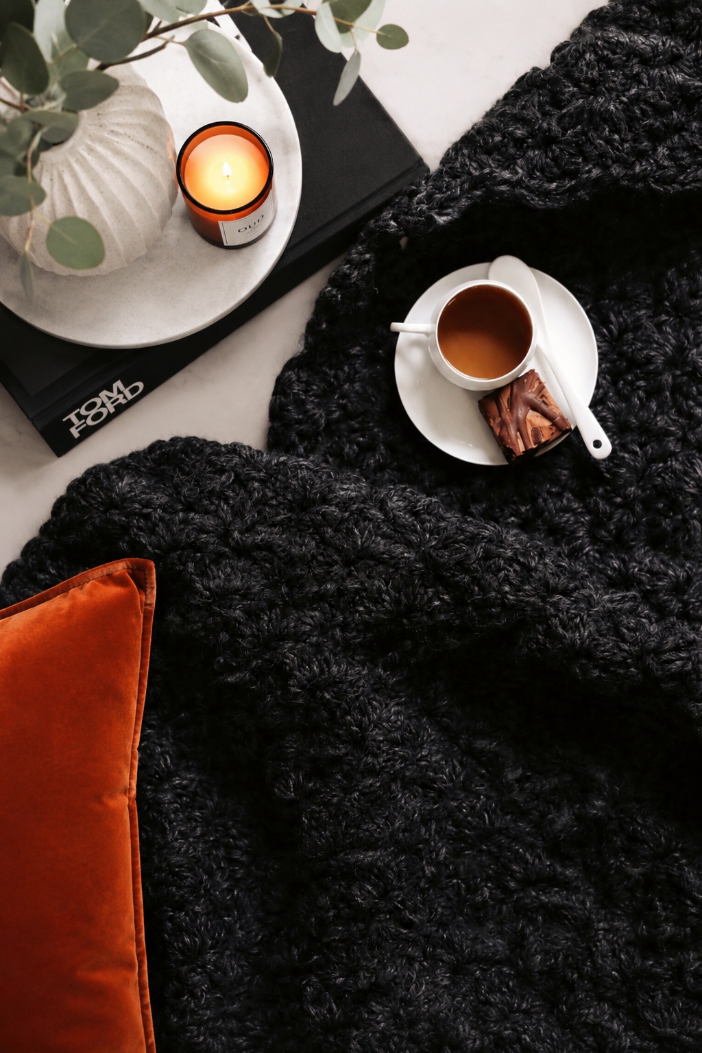 chunky crochet throw blanket pattern easy crochet hygge decor Alluvial Throw
