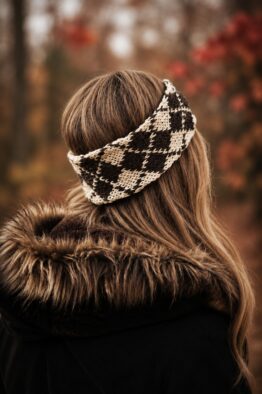 argyle knit headband ear warmer knitting pattern fall knit cypress headband darling jadore knitting pattern