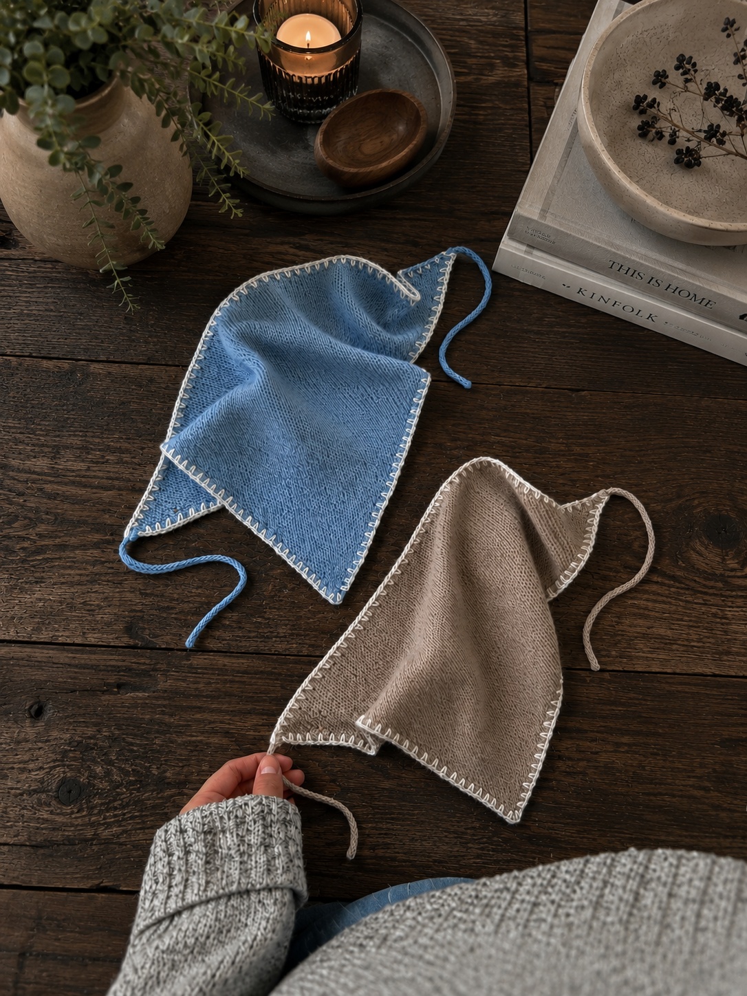 knit triangle scarf bandana scarf knit triangle scarf bandana scarf