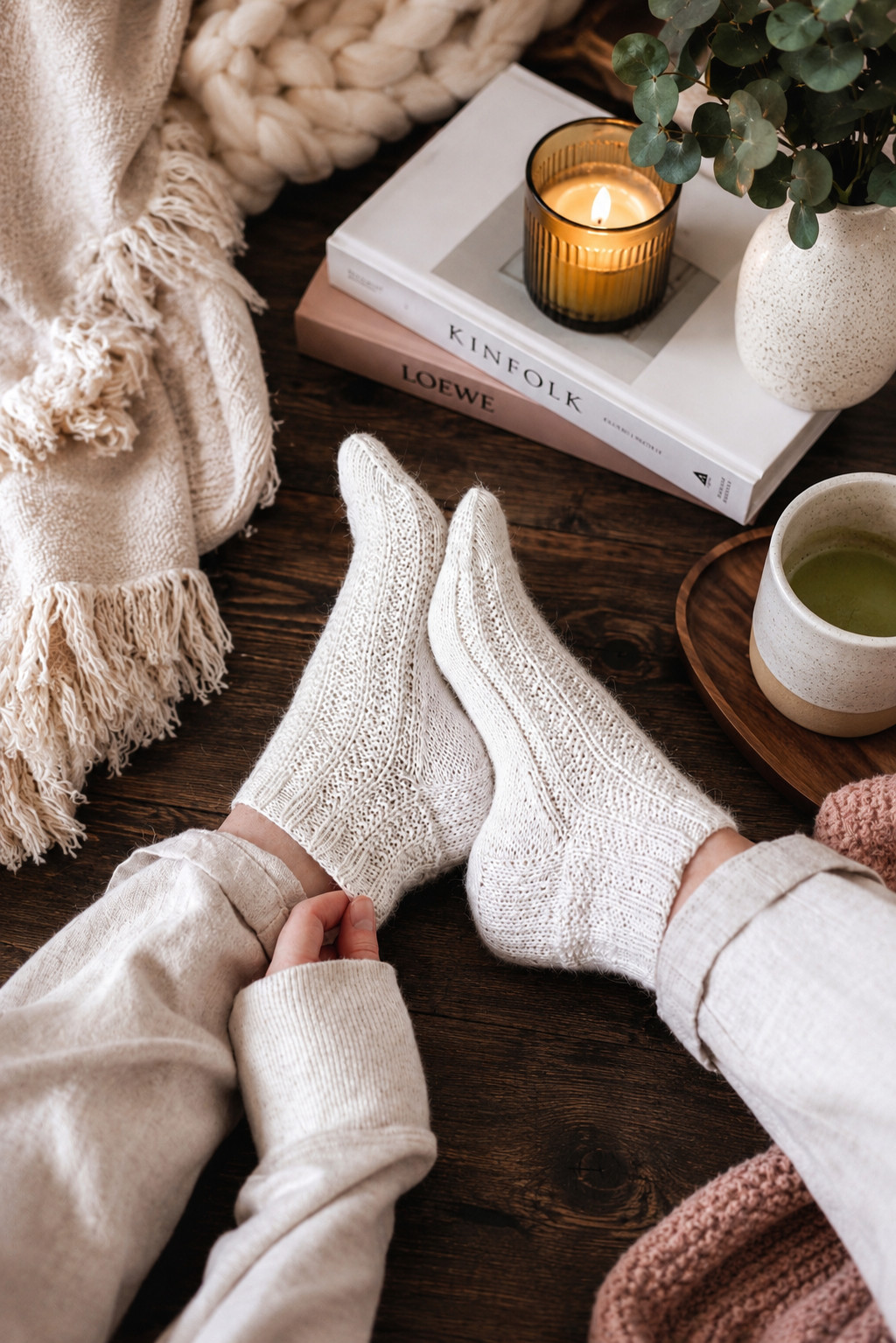 The Ankle Chalet Socks Knitting Pattern