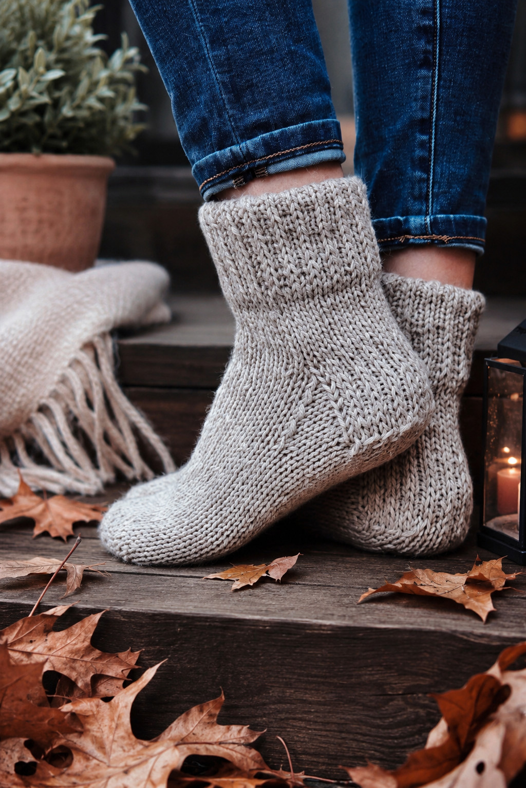 The Arbor Socks Knitting Pattern
