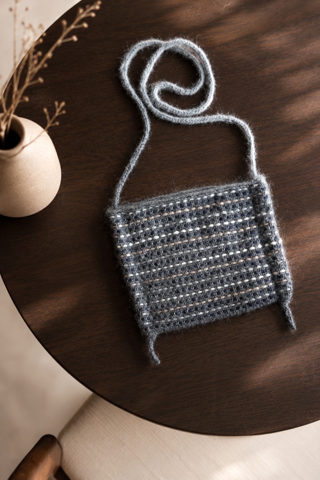 Mira Bag Mini Purse Knitting Pattern Crossbody Messenger Bag - Darling Jadore