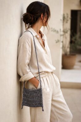 Mira Bag Small Bag Knitting Pattern Purse Crossbody - Darling Jadore